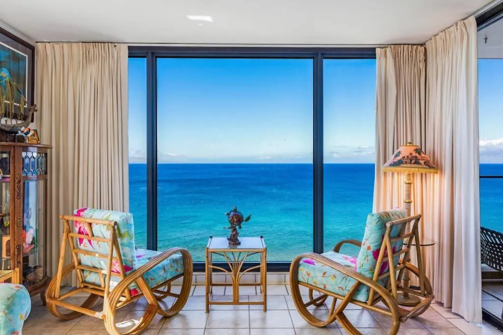 아파트 Aston Mahana Kaanapali Beach Resort 라하이나